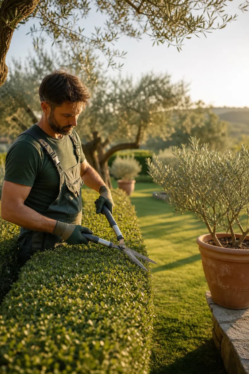 Ambientazione: Giardinieri e manutenzione del verde