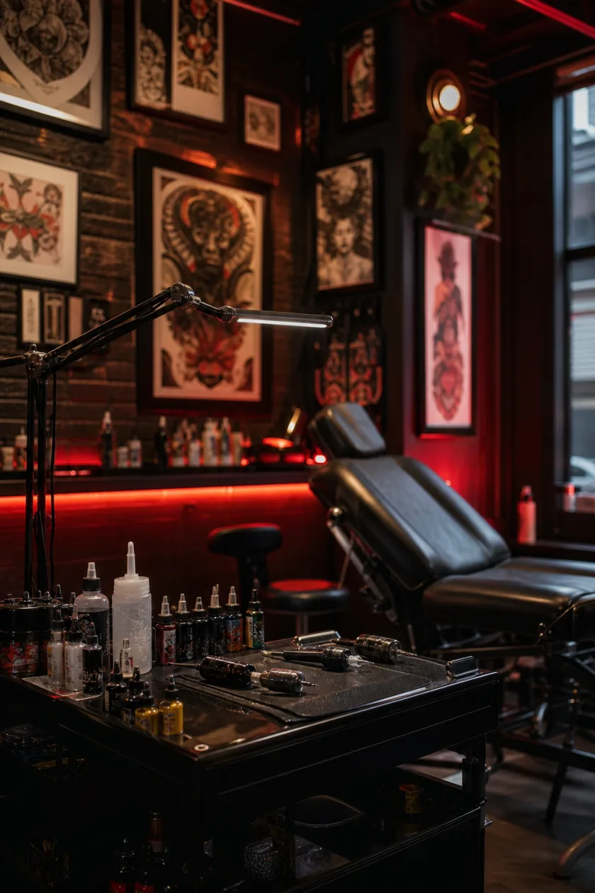 Ambientazione: Tatuatori e studi di tattoo